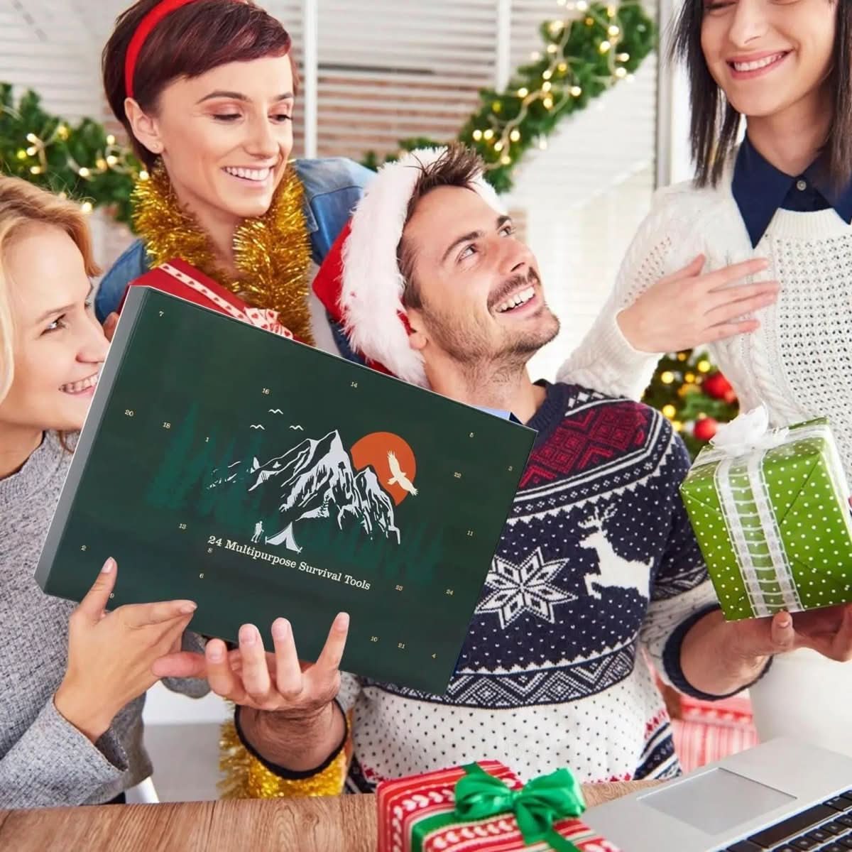 Pánský adventní kalendář: 24 outdoorových nástrojů pro dobrodružství