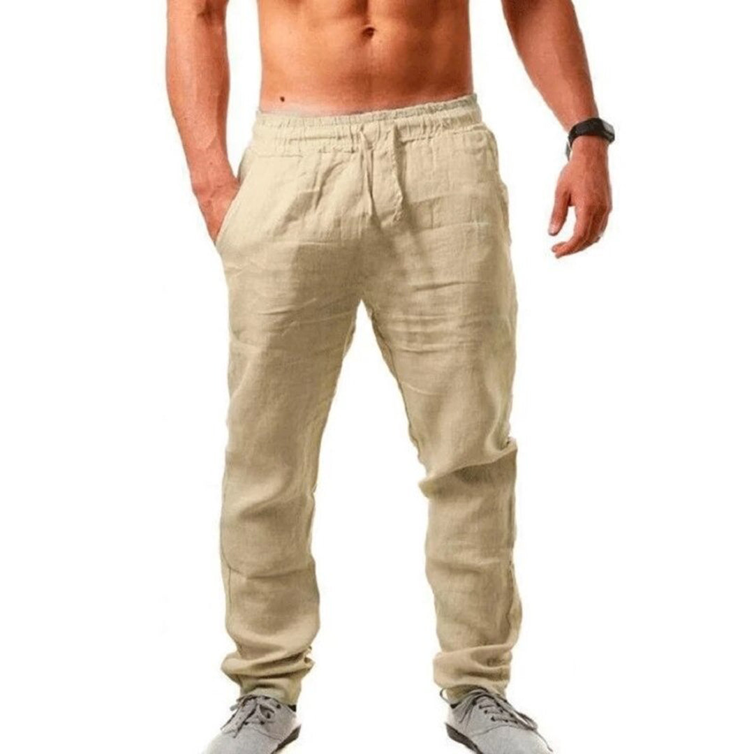 Men's Breathable Linen Trousers | Perfect for Spring/Summer