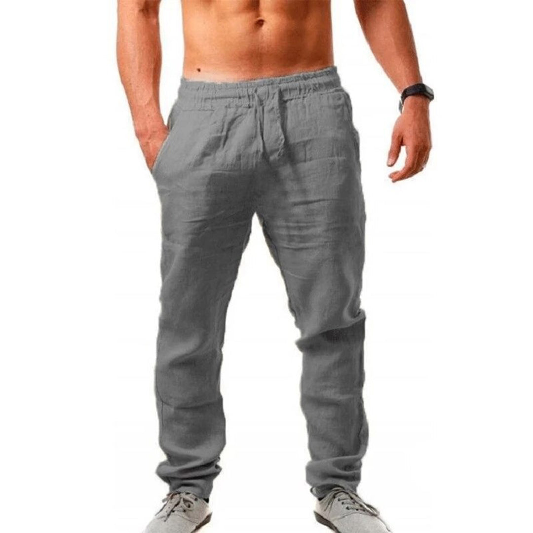 Men's Breathable Linen Trousers | Perfect for Spring/Summer