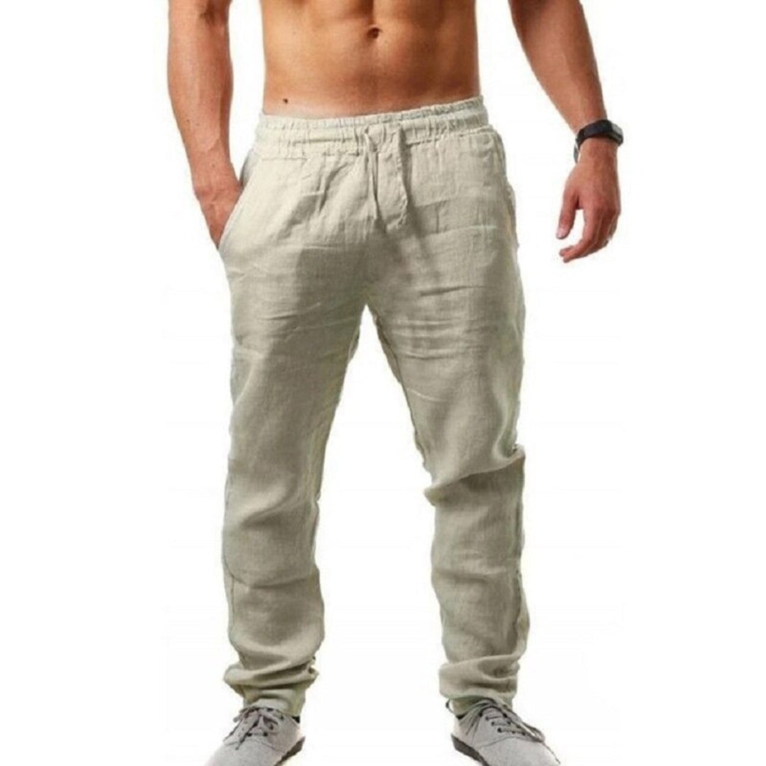 Men's Breathable Linen Trousers | Perfect for Spring/Summer