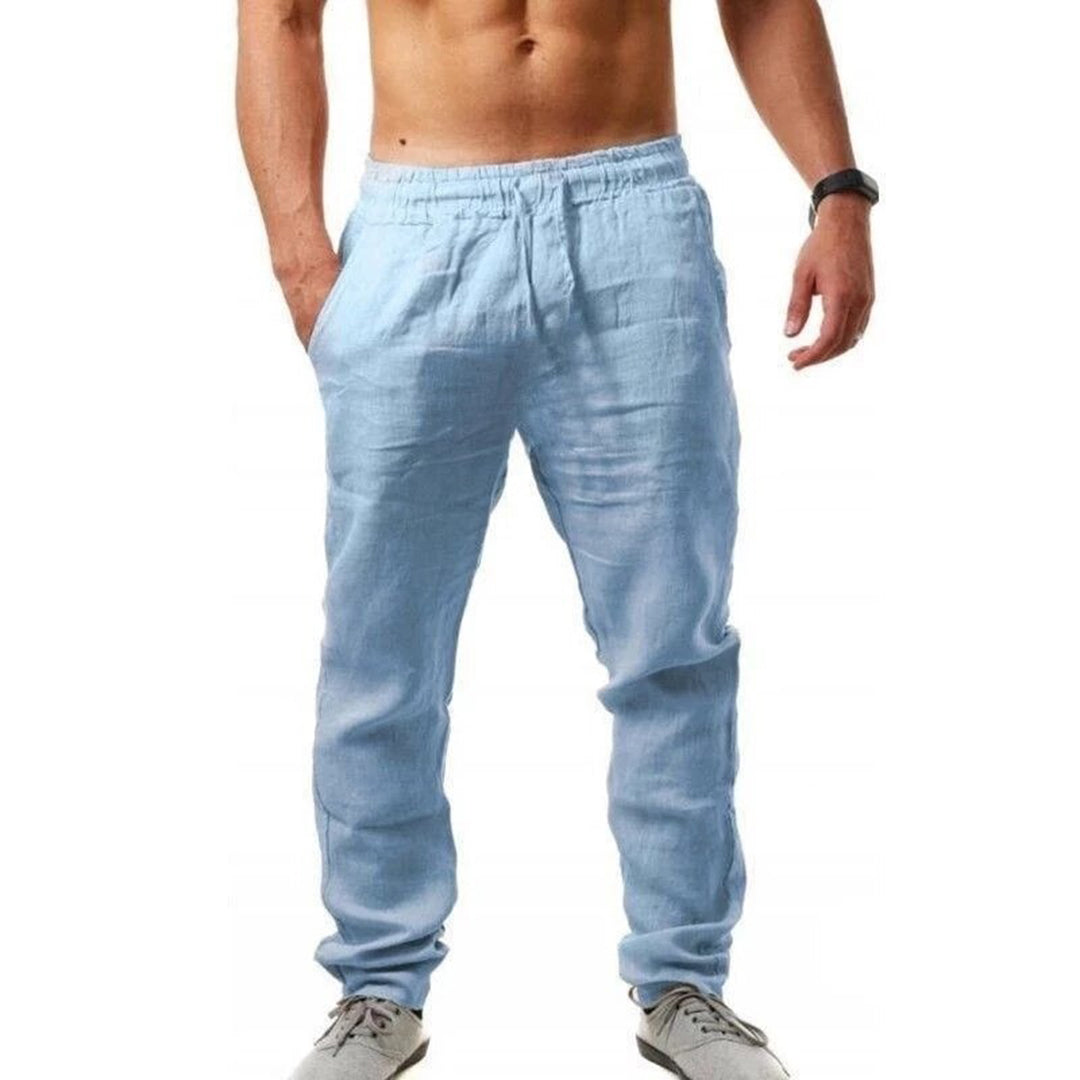 Men's Breathable Linen Trousers | Perfect for Spring/Summer