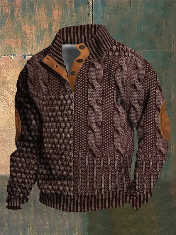 Men's Jumpers | Warm Knitted Jumper | Comfortable and Cozy Style