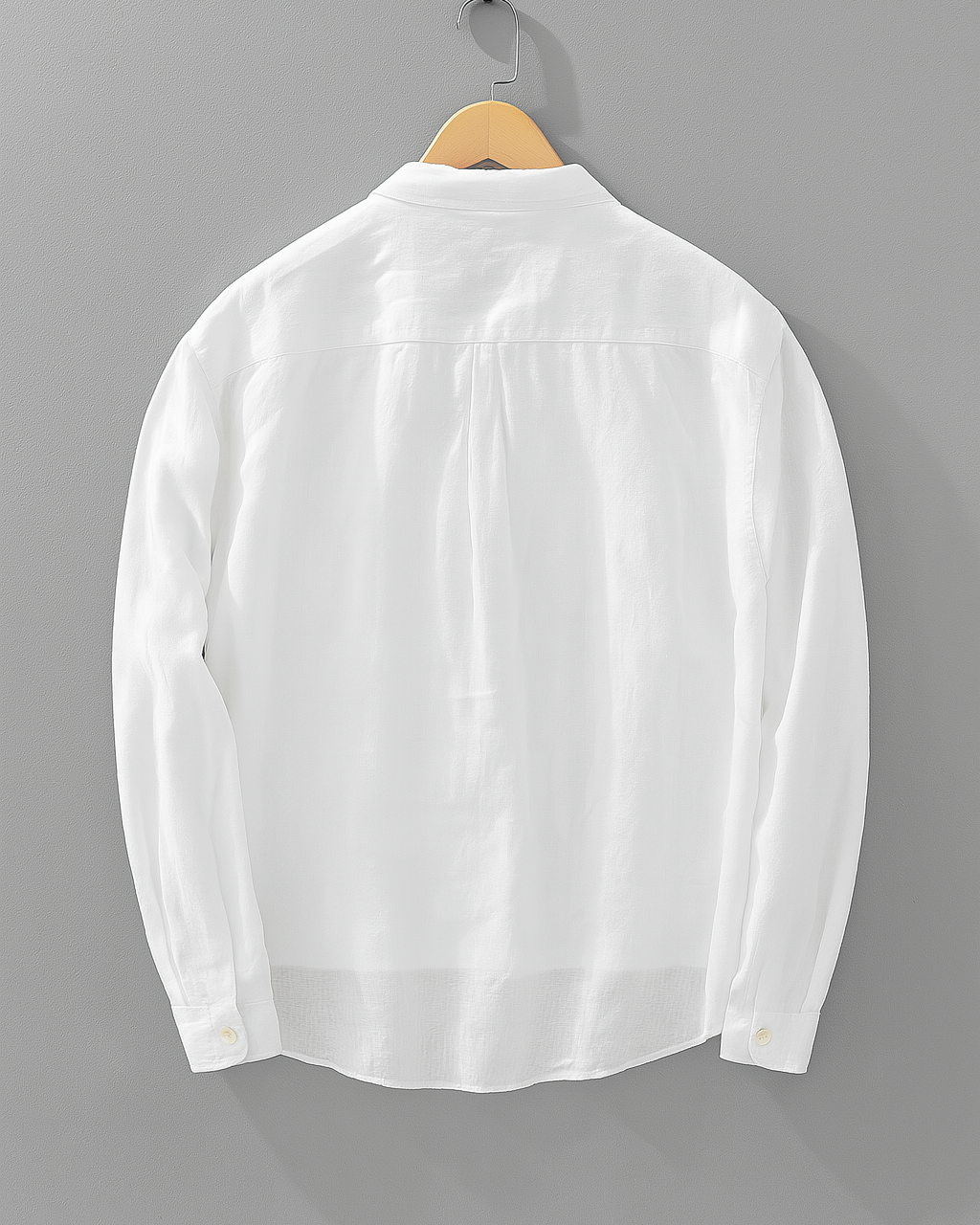 Afslappet pullover-skjorte til mænd