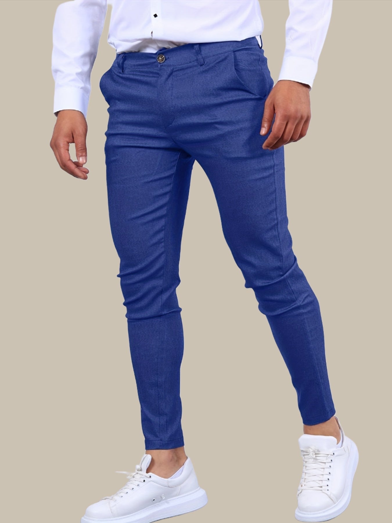Men's Skinny Chino Trousers
