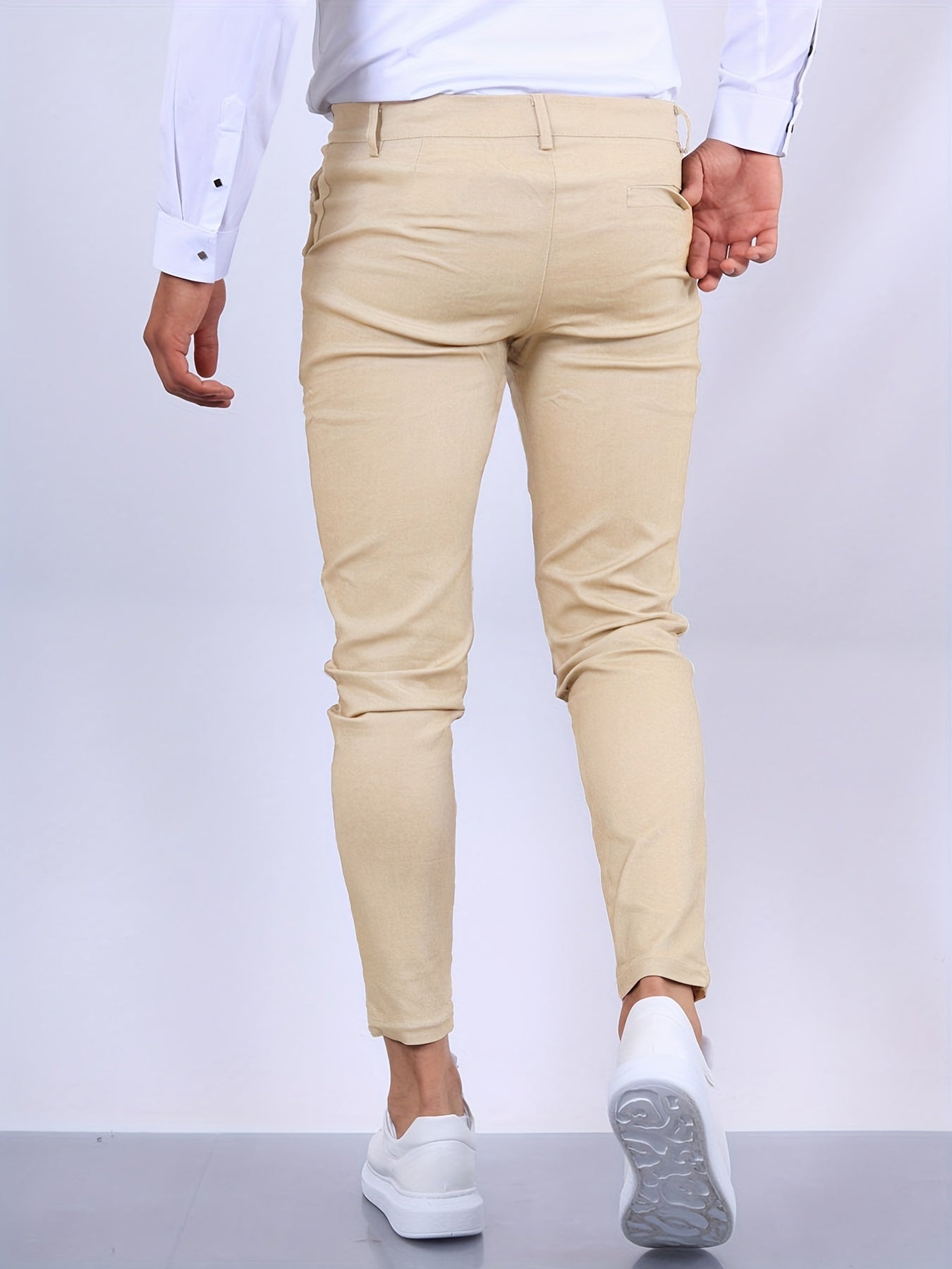 Men's Skinny Chino Trousers