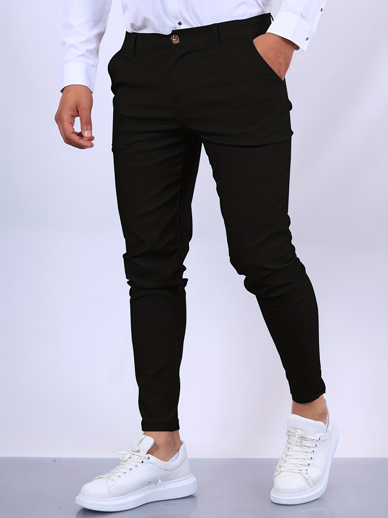 Men's Skinny Chino Trousers
