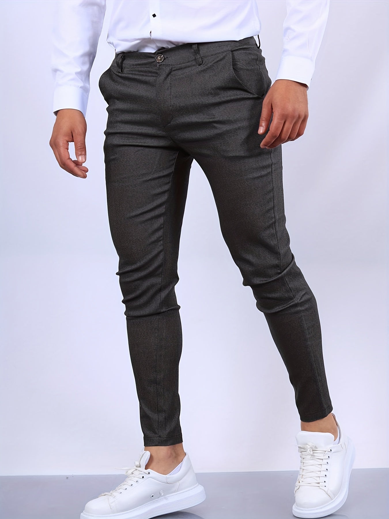 Men's Skinny Chino Trousers