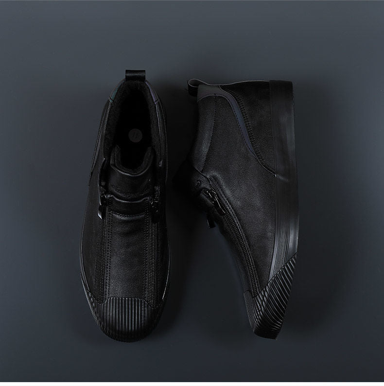 Men's Sneakers with Zipper and Comfort – Noah