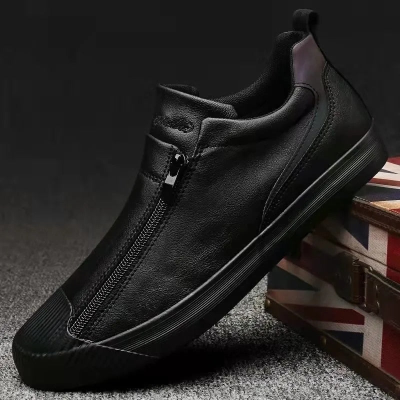 Men's Sneakers with Zipper and Comfort – Noah
