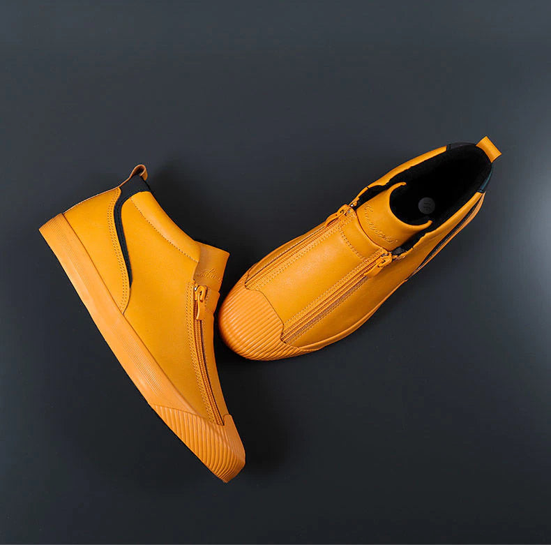 Men's Sneakers with Zipper and Comfort – Noah