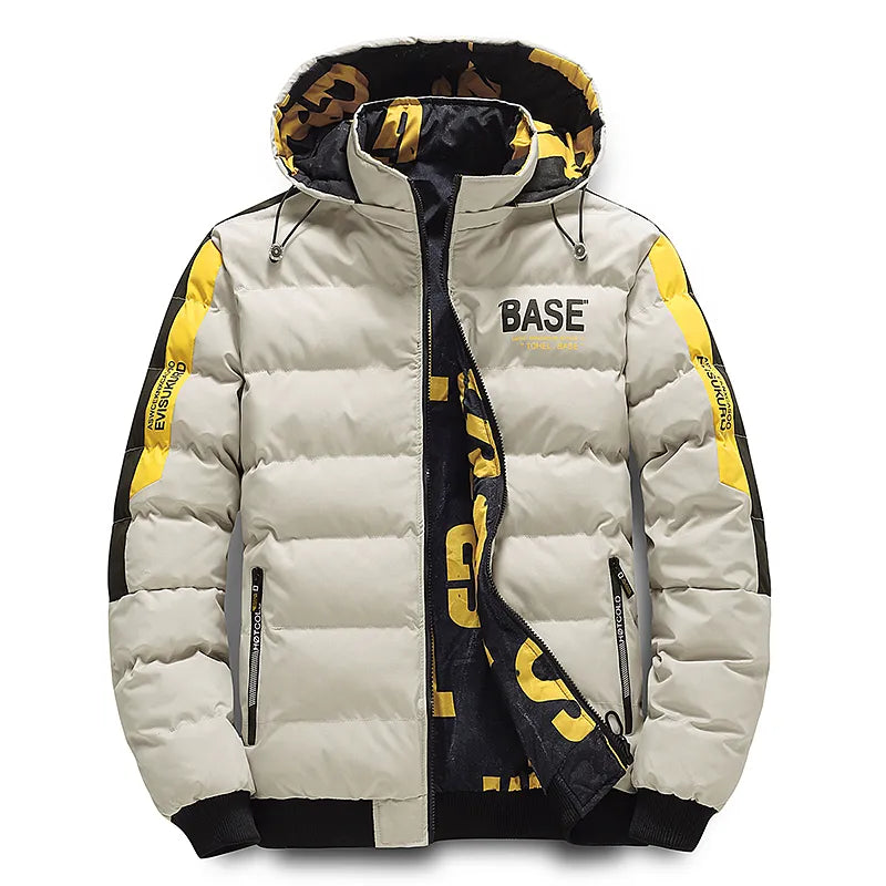 Men's Warm Down Winter Jacket - Ready for the Winter Season