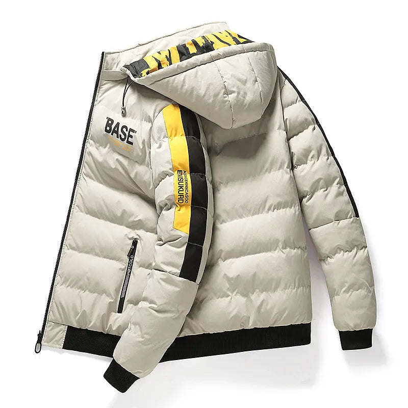 Men's Warm Down Winter Jacket - Ready for the Winter Season