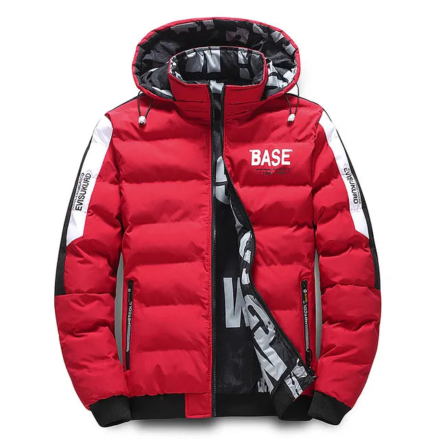 Men's Warm Down Winter Jacket - Ready for the Winter Season