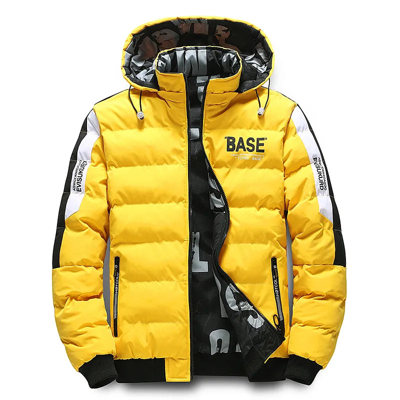 Men's Warm Down Winter Jacket - Ready for the Winter Season