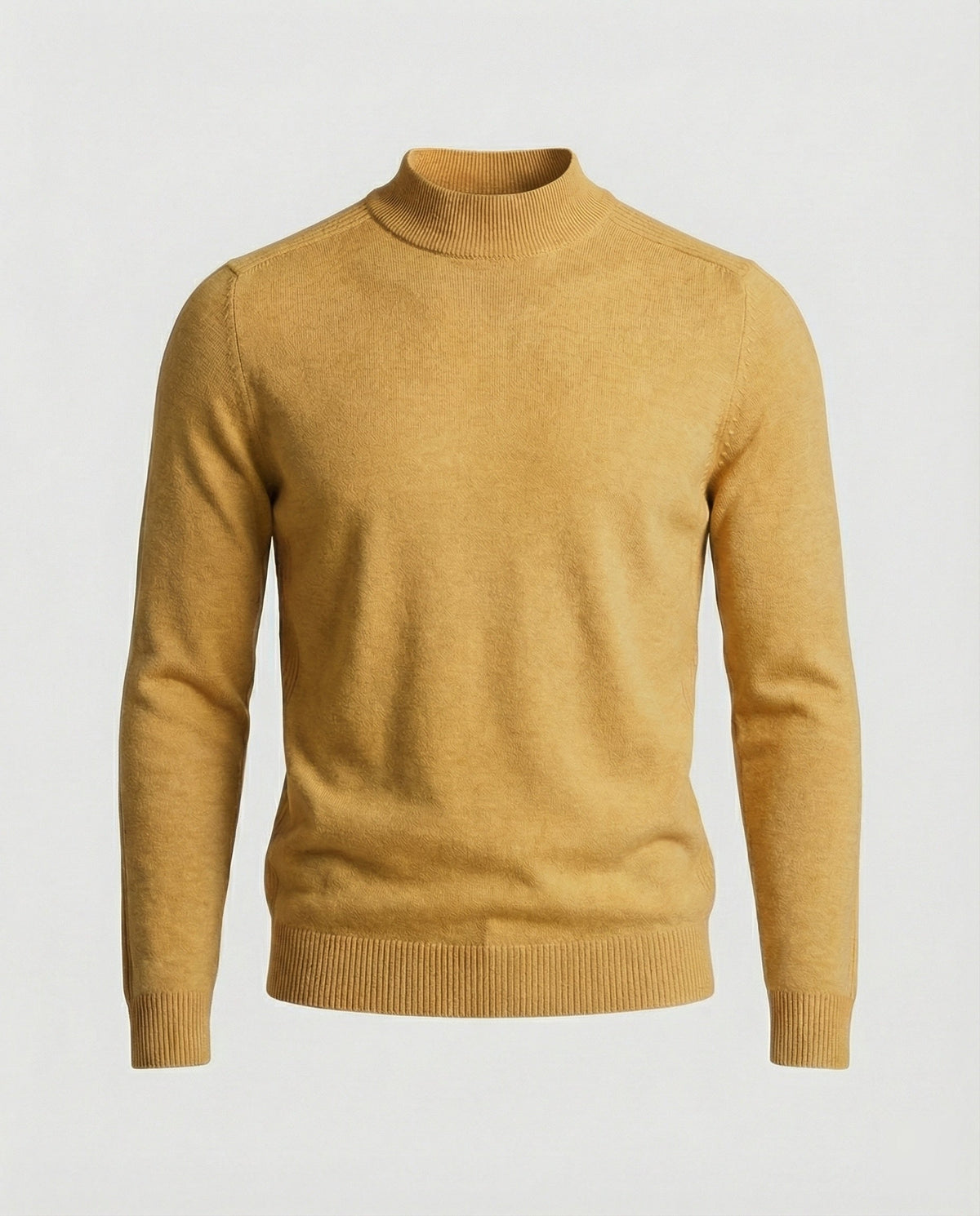 Rullekravesweater i merinould