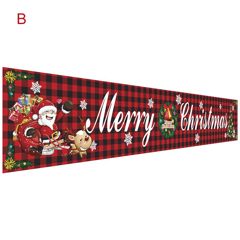 Bannerflag med glædelig jul