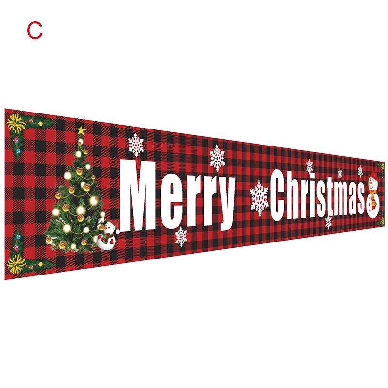 Bannerflag med glædelig jul