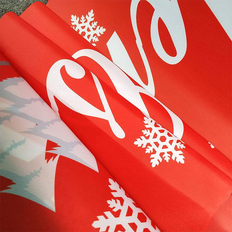Bannerflag med glædelig jul