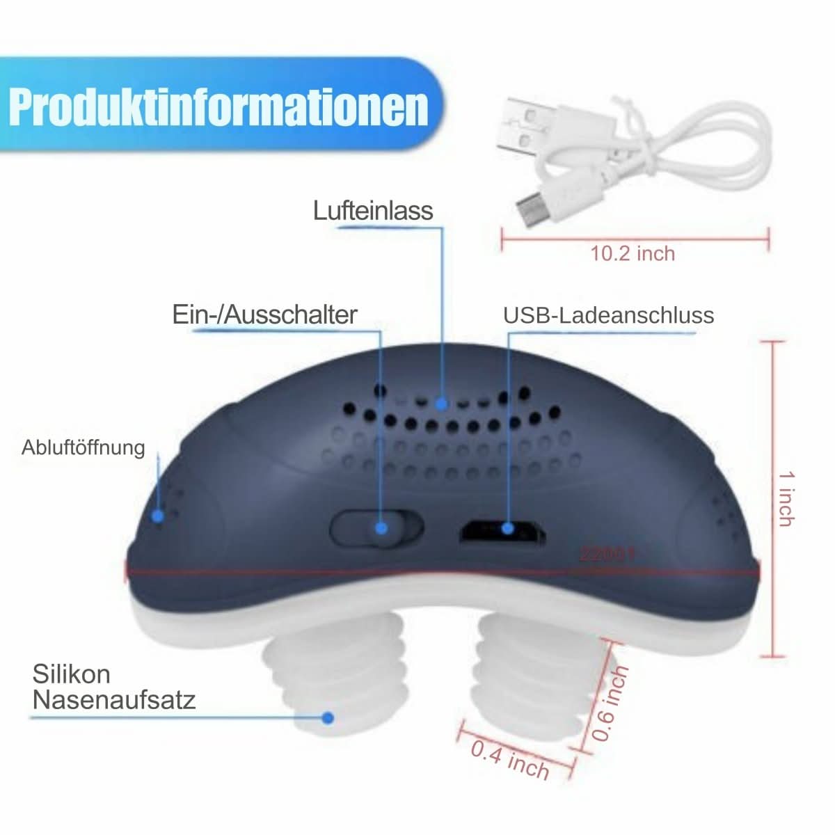 MICROBREATH – Compact CPAP Device Against Snoring and Sleep Apnea
