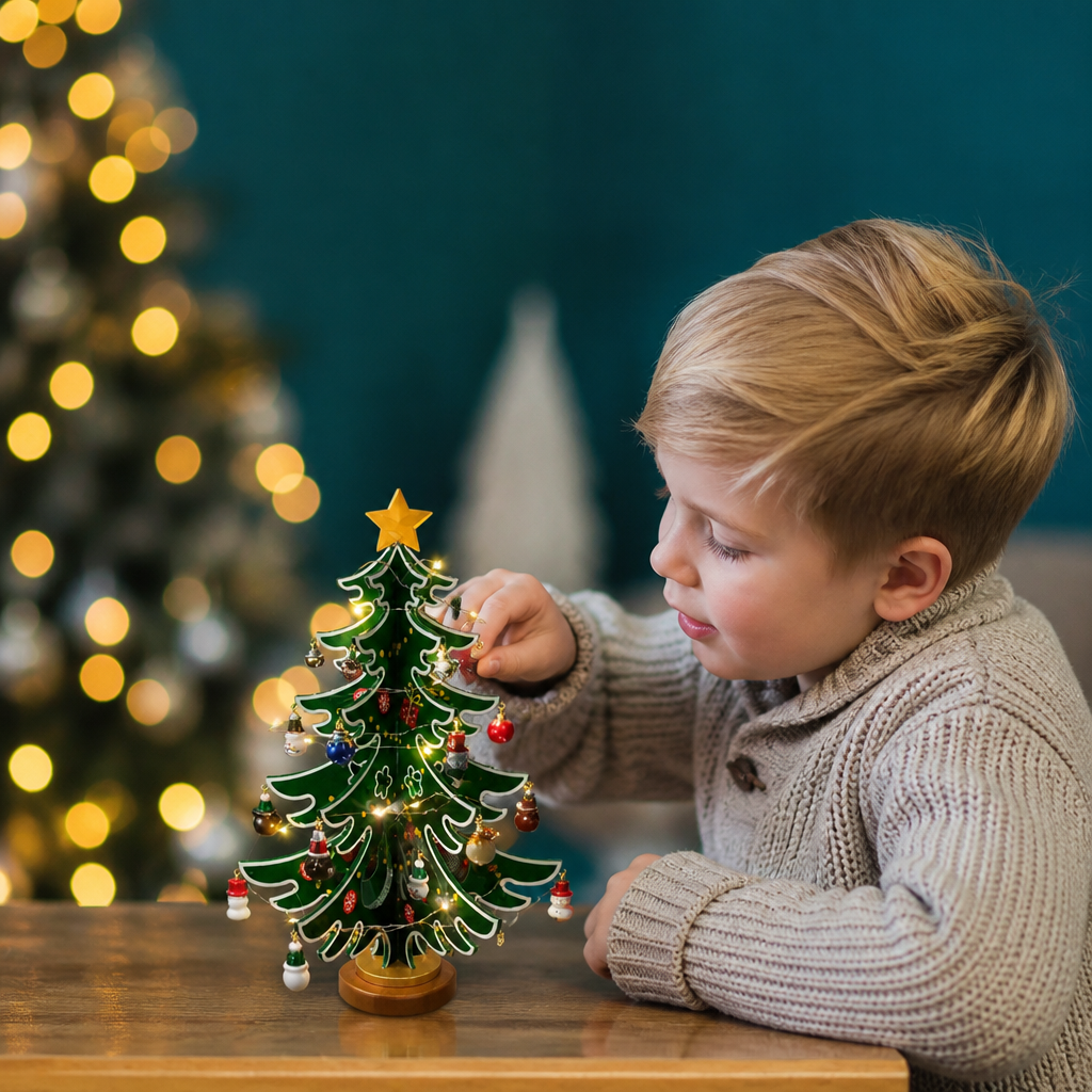 Adventný kalendár s mini ozdobami na vianočný stromček – 24 dní plných vianočných prekvapení