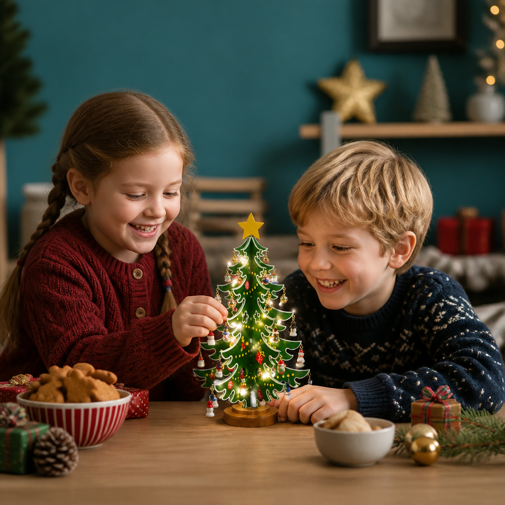 Adventný kalendár s mini ozdobami na vianočný stromček – 24 dní plných vianočných prekvapení