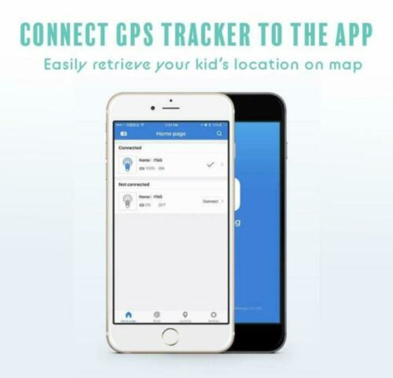 Mini GPS Tracker - Safekiddo - Real Time Tracking Device - Safety Monitor for Children and Pets
