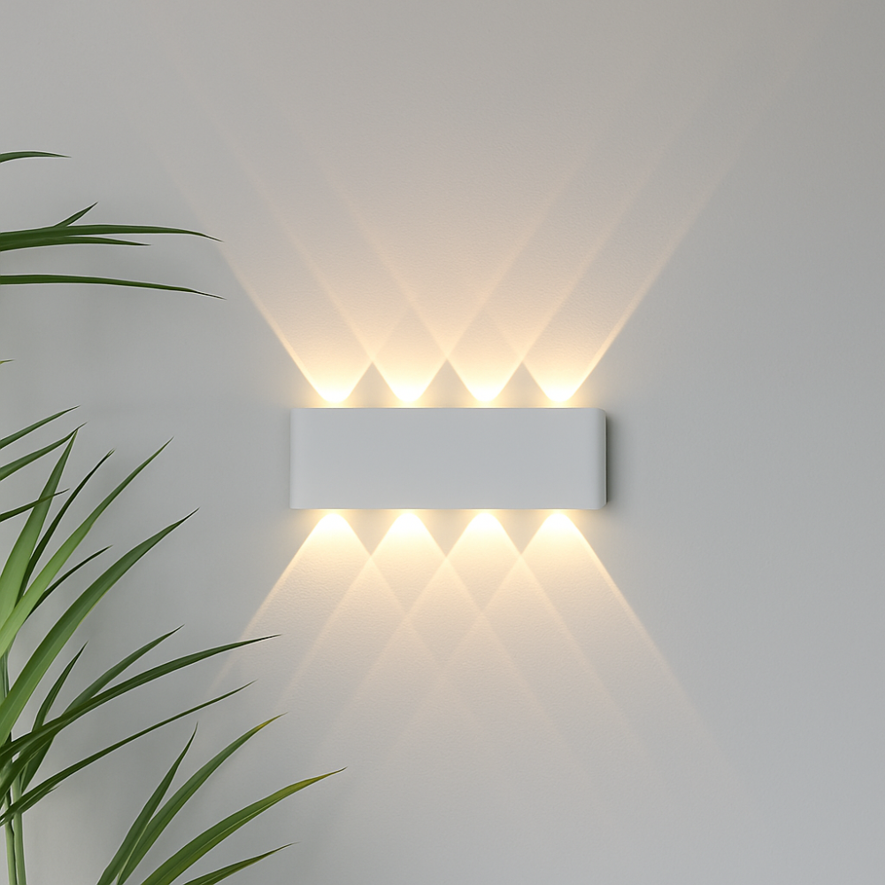Modern Indoor Outdoor Wall Light – Minimalist LED Sconce