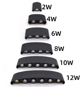 Modern Indoor Outdoor Wall Light – Minimalist LED Sconce