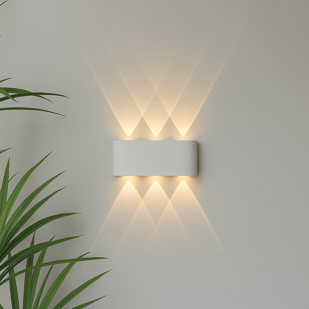 Modern Indoor Outdoor Wall Light – Minimalist LED Sconce