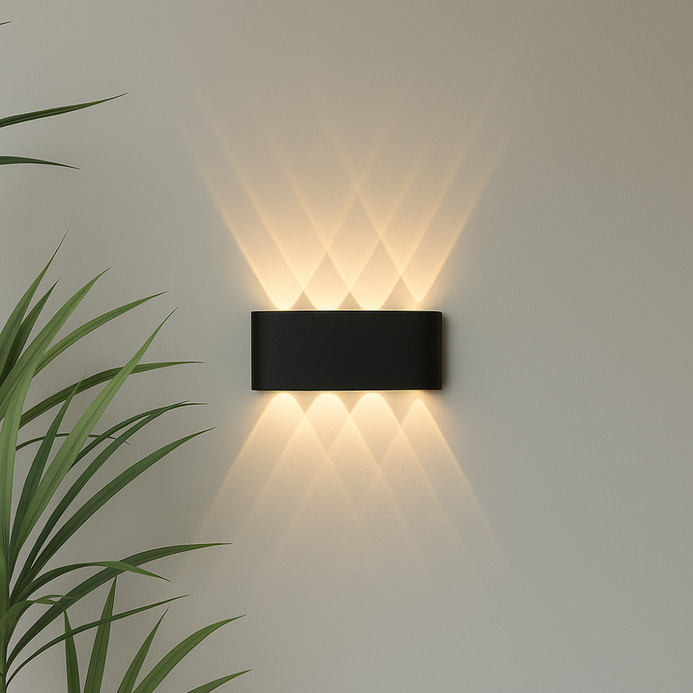 Modern Indoor Outdoor Wall Light – Minimalist LED Sconce