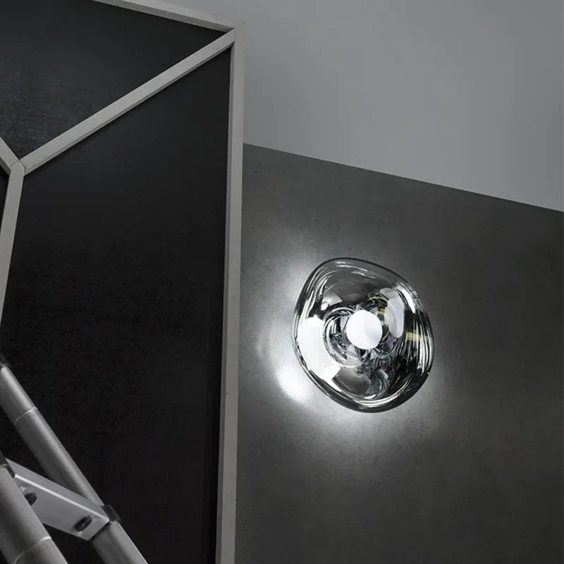 Modern Lava Wall Lamp in Scandinavian Style