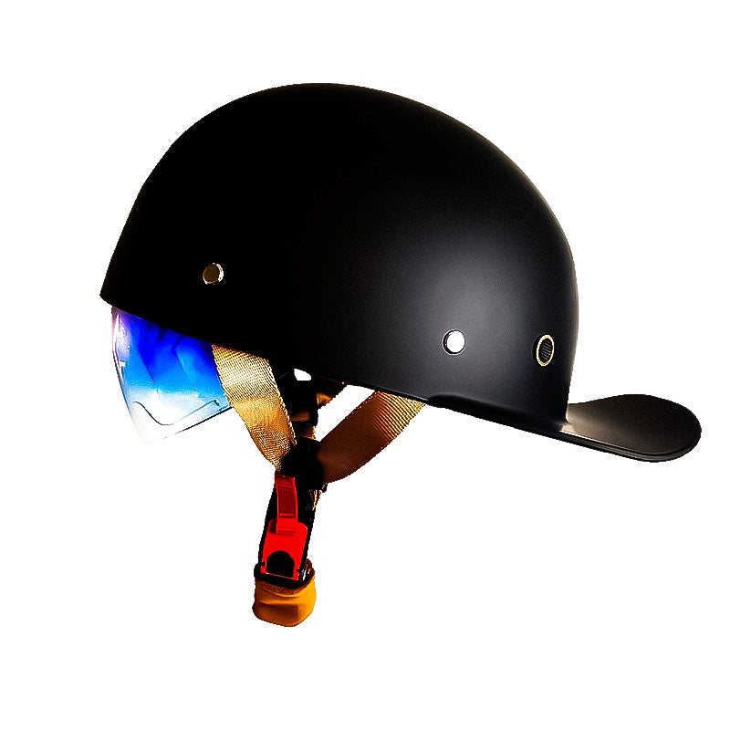 Motorcycle Baseball Helmet - DOT Approved