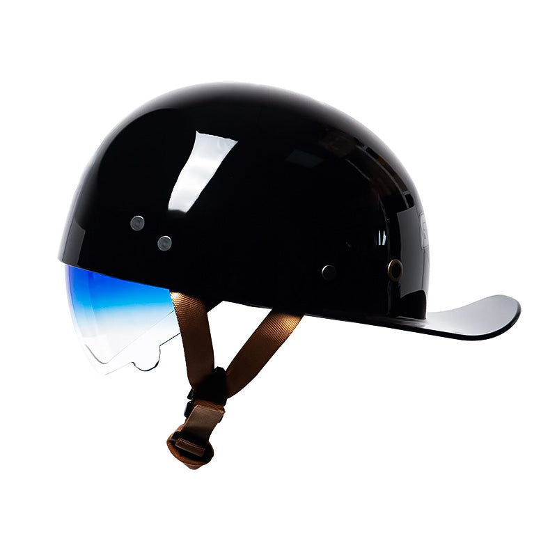 Motorcycle Baseball Helmet - DOT Approved
