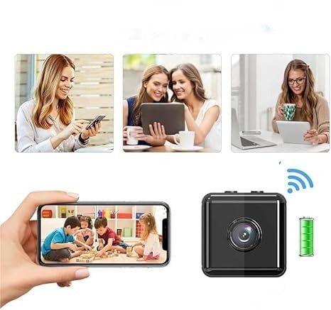 Nokmo | 1080P Wireless WiFi Security Camera | Weather-Resistant, App-Controlled & Ideal for Indoor and Outdoor Surveillance | Small Closed Circuit Camera