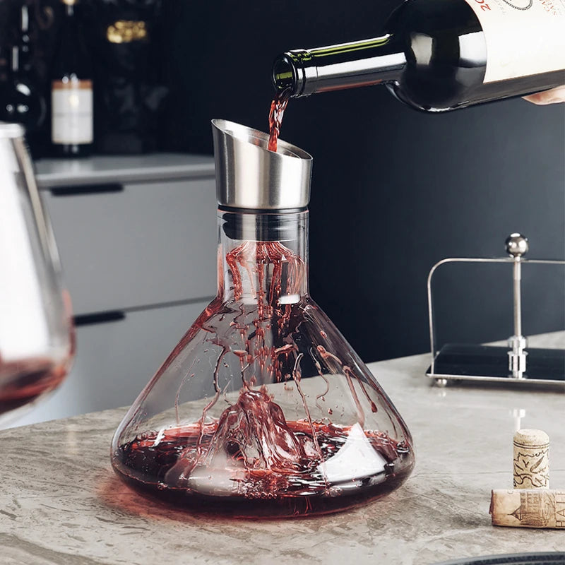 Nokmo | 1500ml Wine Decanter with Aerator