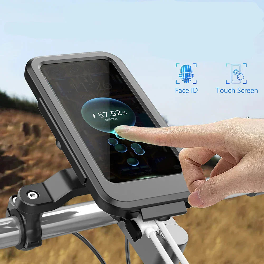 Nokmo | 15W Powerbank Waterproof Holder for Bicycle Handlebar