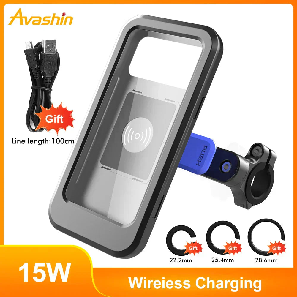 Nokmo | 15W Powerbank Waterproof Holder for Bicycle Handlebar
