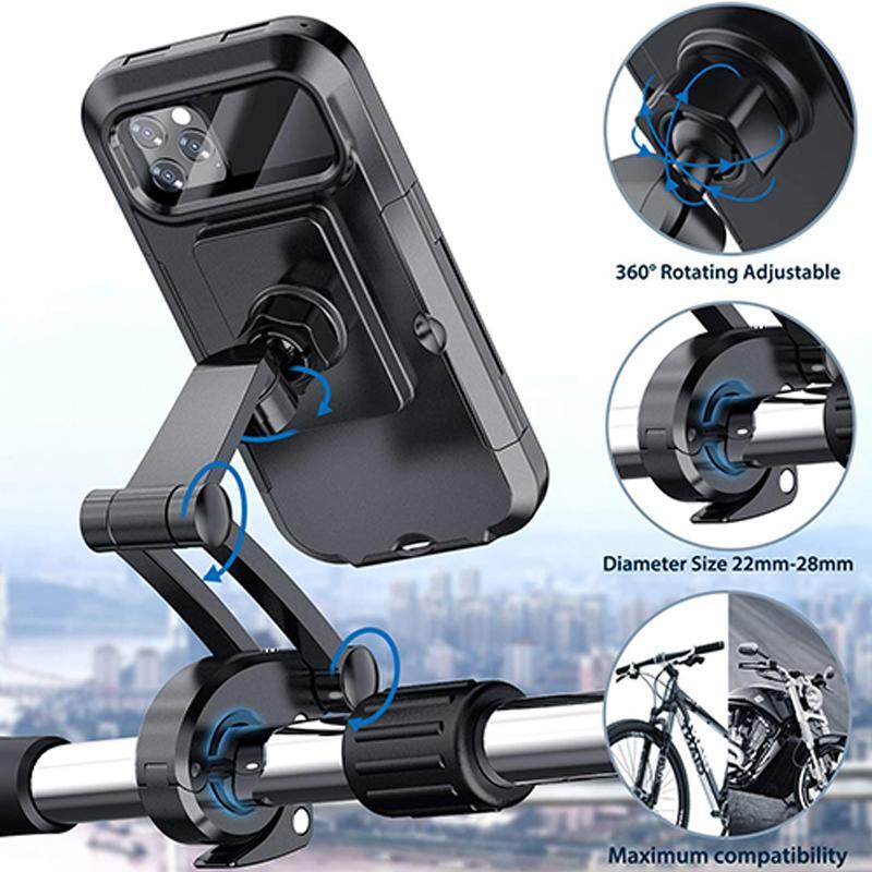 Nokmo | 15W Powerbank Waterproof Holder for Bicycle Handlebar