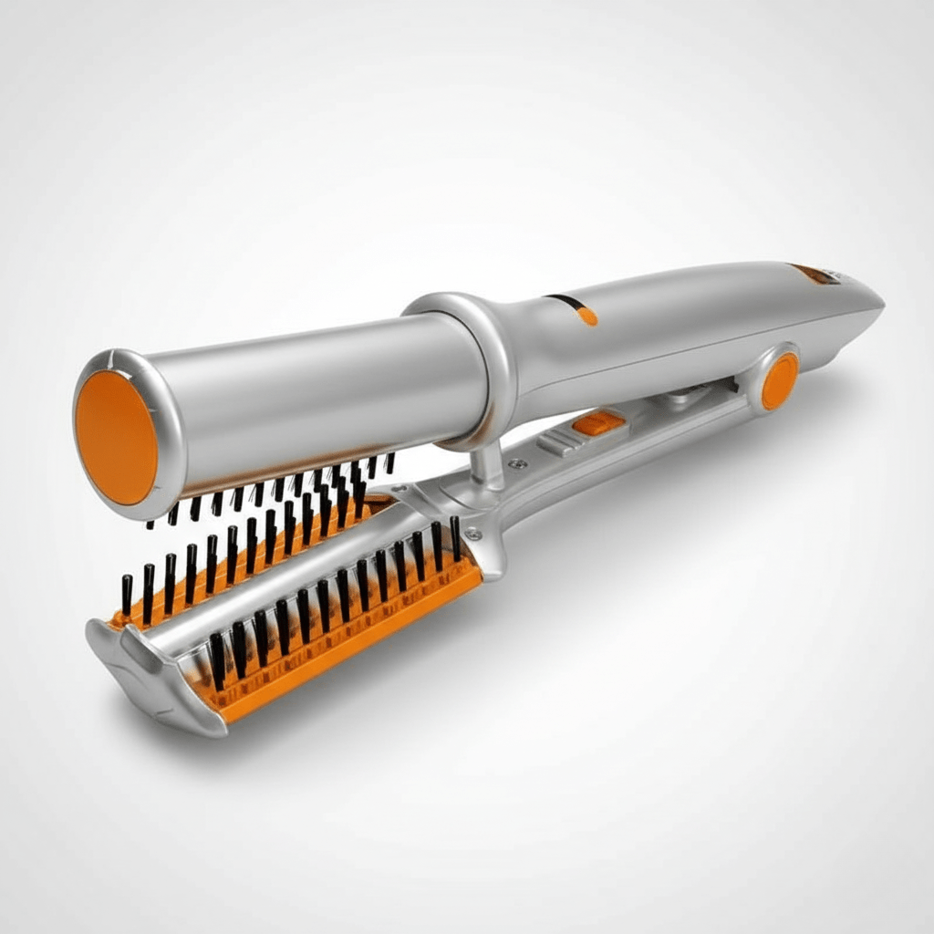 Nokmo | 2-in-1 Rotating Hair Brush for Styling and Smoothing
