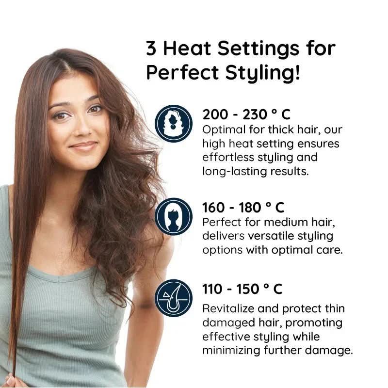 Nokmo | 2-in-1 Rotating Hair Brush for Styling and Smoothing