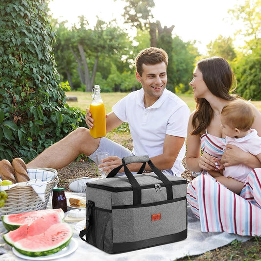 Nokmo | 33L Waterproof Cooler Bag | Insulated, Spacious & Ideal for Picnics, Beach Days, Hiking, and Outdoor Activities