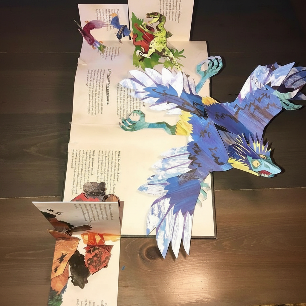 Nokmo | 3D Pop-up Book Dinosaurs