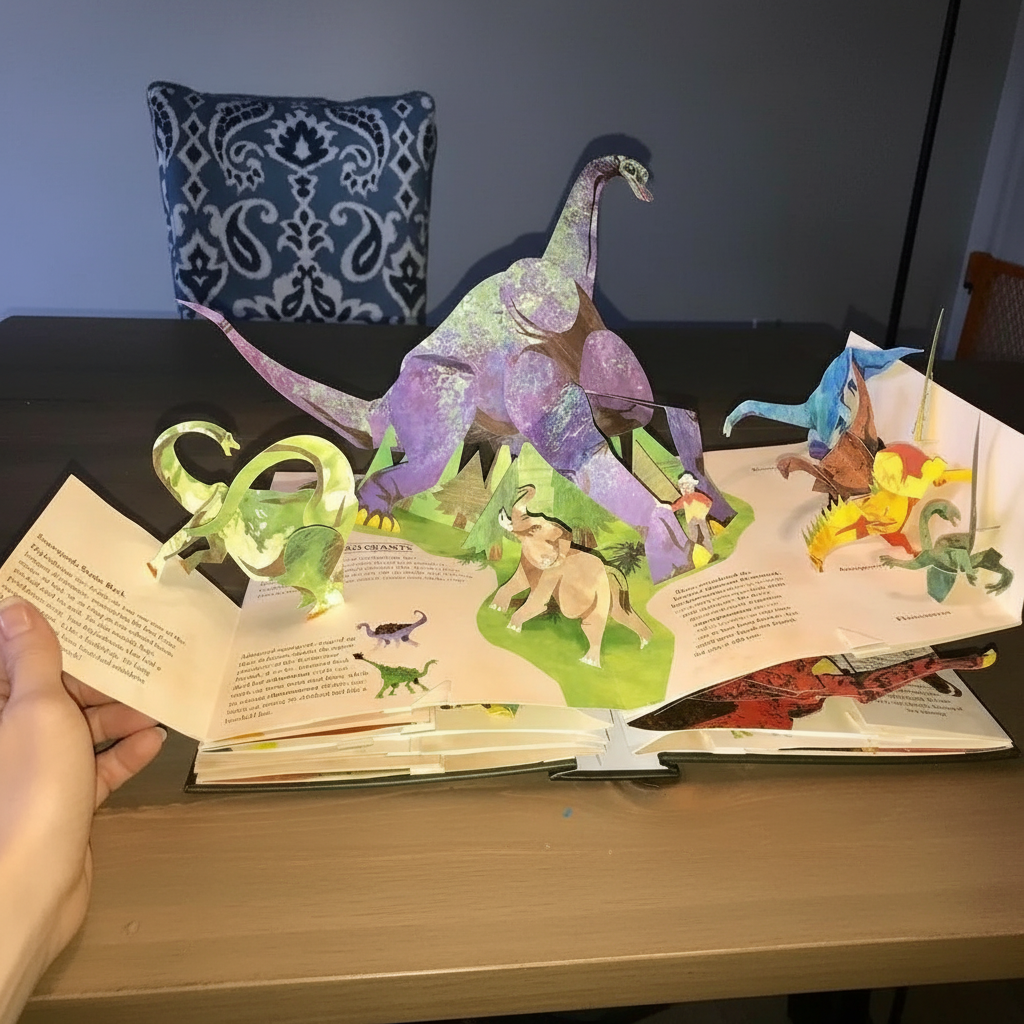 Nokmo | 3D Pop-up Book Dinosaurs