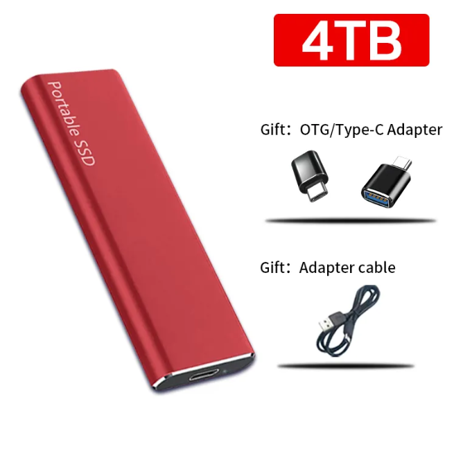 Nokmo | 4TB USB-C Portable External Hard Drive for PC & Mac