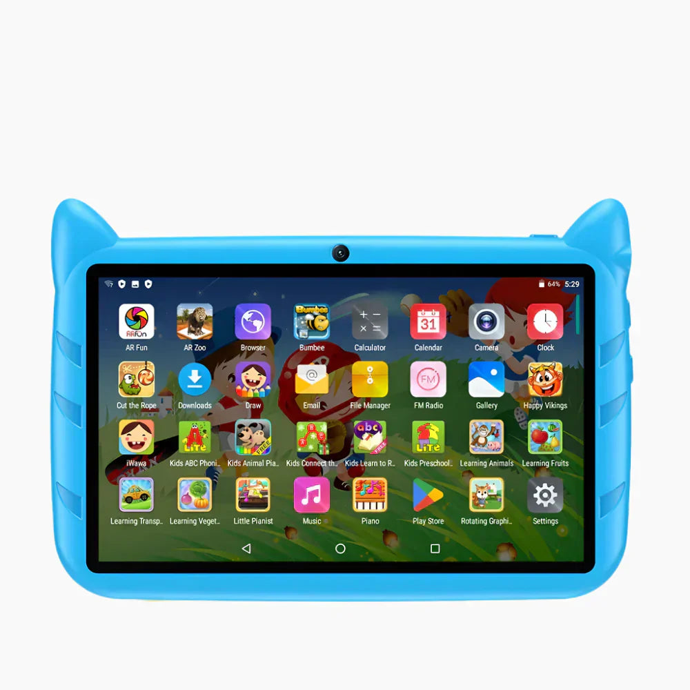 Nokmo | 7" Android 13 Children's Tablet – 5G WiFi, Front & Back Camera