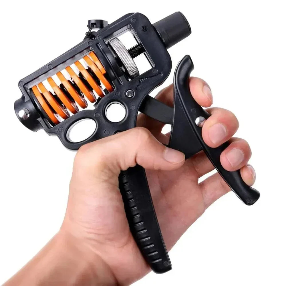 Nokmo | Adjustable 5-165kg Heavy Grip Strengthener - Finger Expander for Arm, Wrist, and Forearm Training