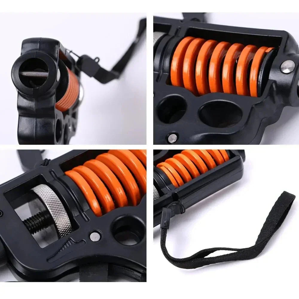 Nokmo | Adjustable 5-165kg Heavy Grip Strengthener - Finger Expander for Arm, Wrist, and Forearm Training
