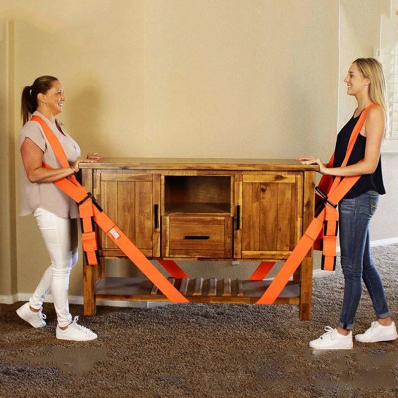 Nokmo | Adjustable Furniture Teamstrap Mobile and Lifting Strap - 2 Pieces