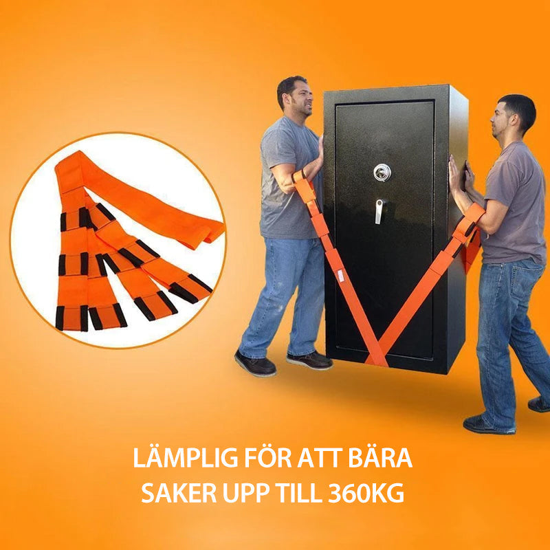 Nokmo | Adjustable Furniture Teamstrap Mobile and Lifting Strap - 2 Pieces