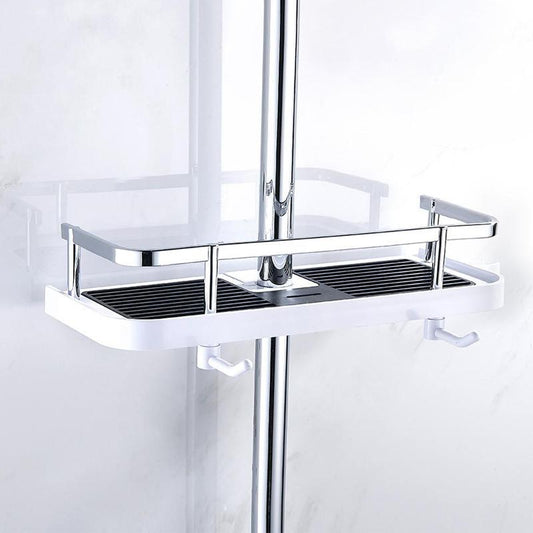 Nokmo | Adjustable Shower Caddy with Hooks, No Drill